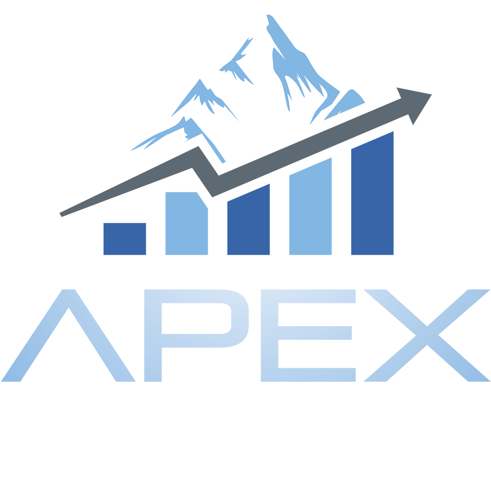 Apex SEO Transparent Logo White
